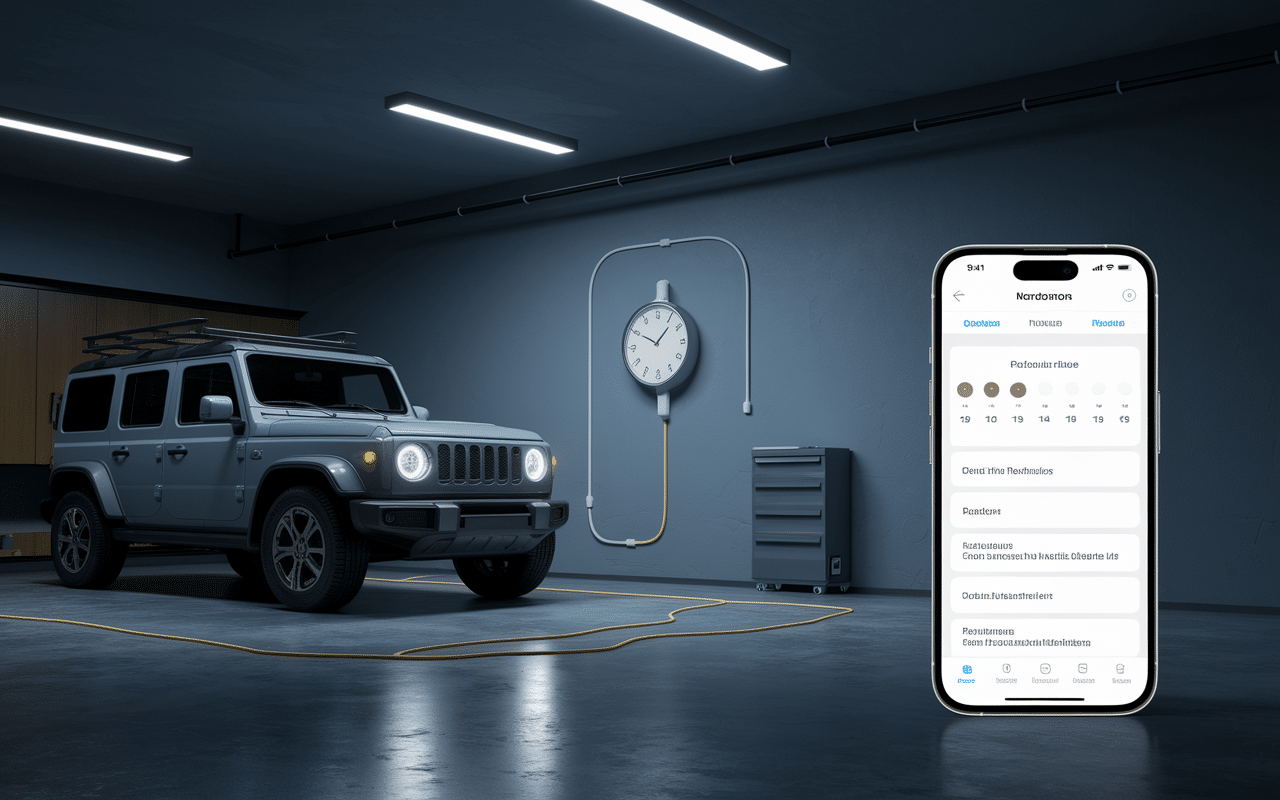 Batterie Outlander PHEV ne recharge que 6 kW optimisation recharge domestique