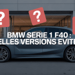 BMW Série 1 F40 modèle à éviter devant concessionnaire