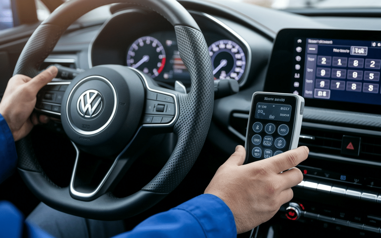 Effacer défaut frein de parking Laguna 3 branchement valise OBD2