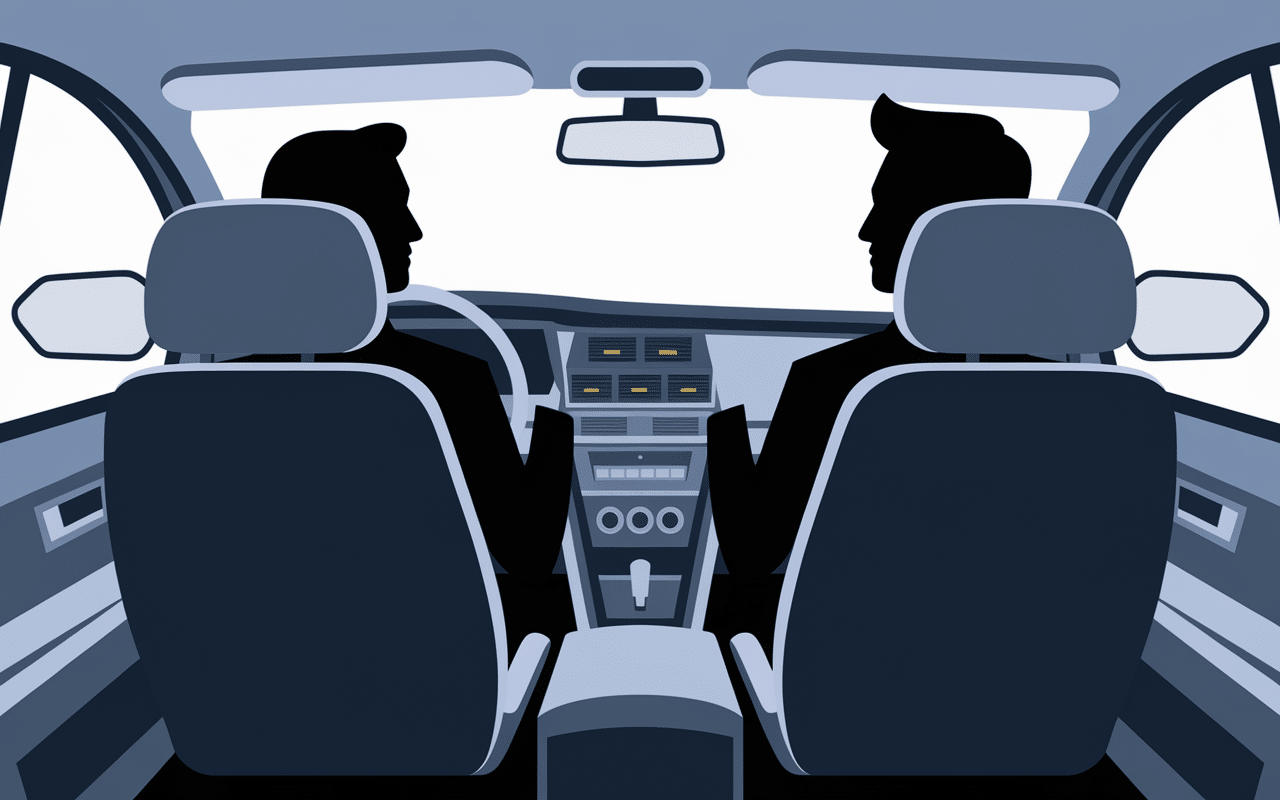 J ai eu mon permis malgré l intervention de l inspecteur habitacle voiture examen