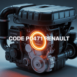 moteur diesel renault avec capteur p0471 et voyant moteur