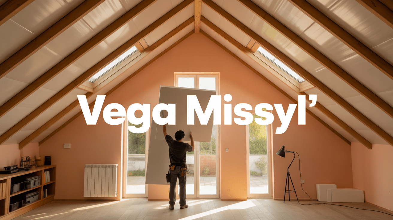 Véga Missyl panneaux polystyrène combles maison
