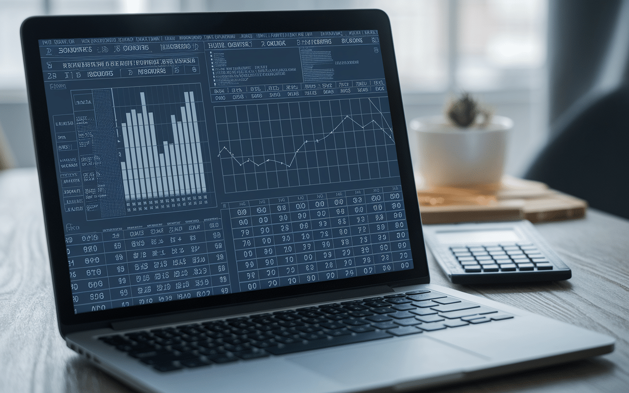 Calcul tco véhicule excel automatisé avec formules graphiques