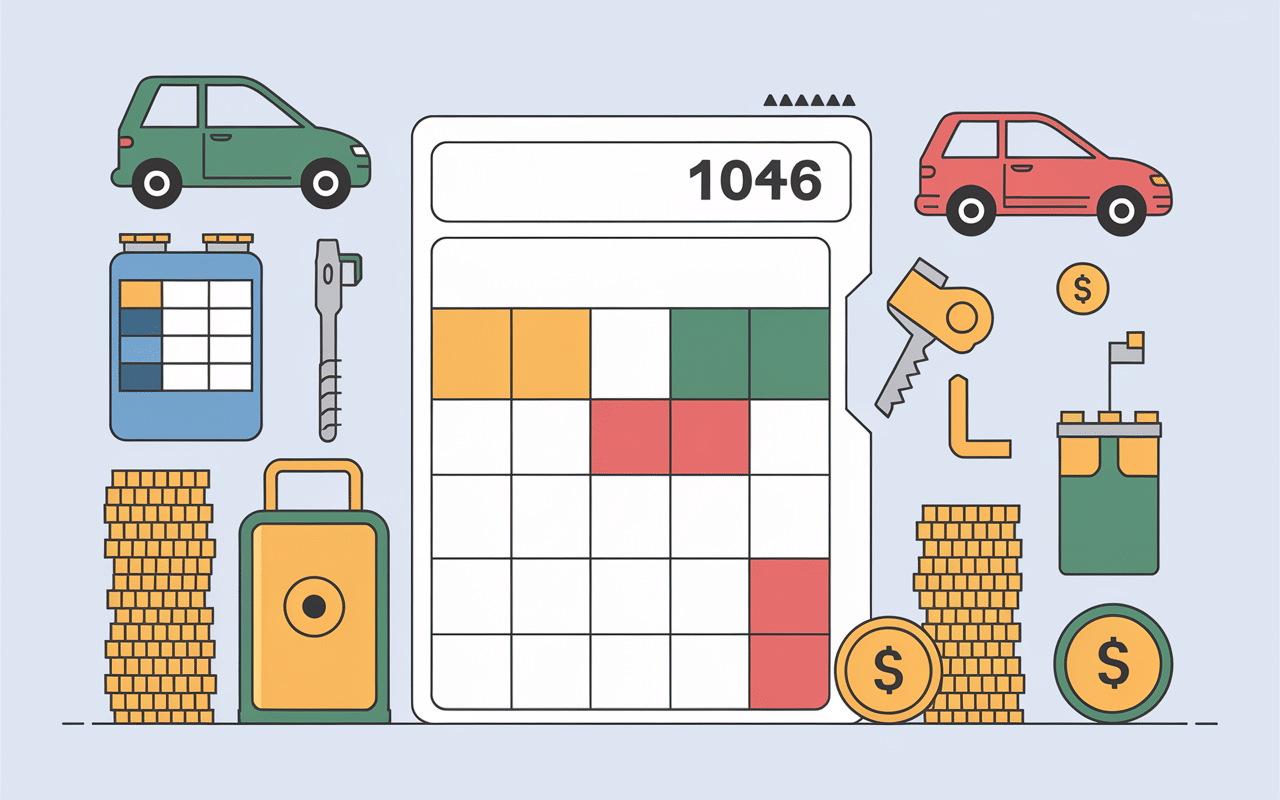 Calcul tco véhicule excel feuille calcul postes achat assurance