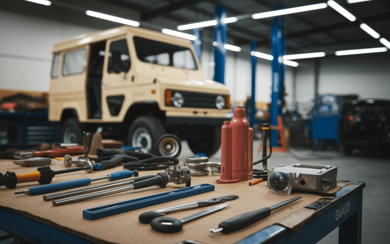 citroen visa van restauration atelier professionnel