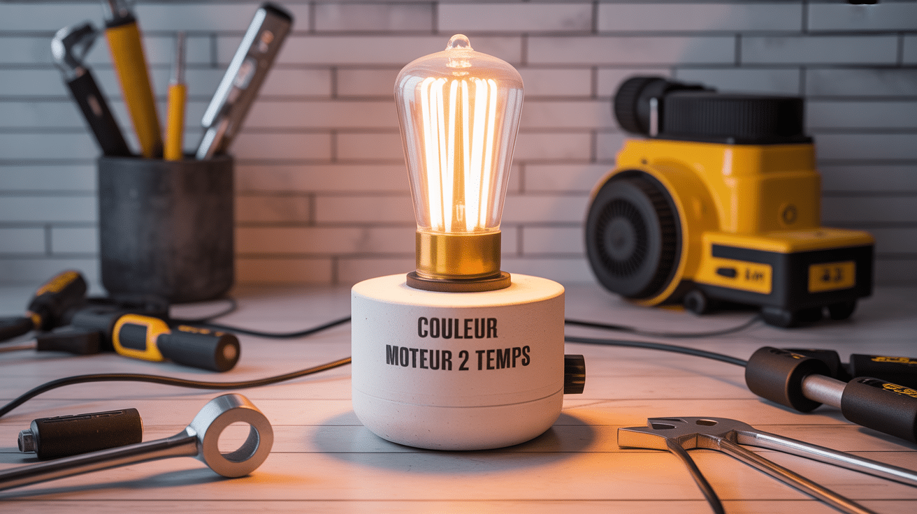 Dépôts brun noir blanc bougie 2 temps