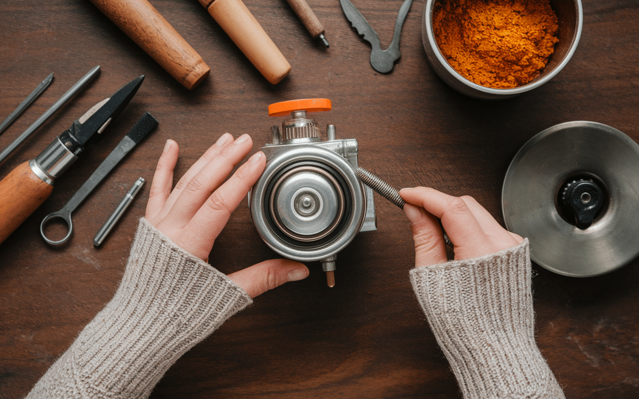 Ajustement carburation couleurs bougie 2 temps