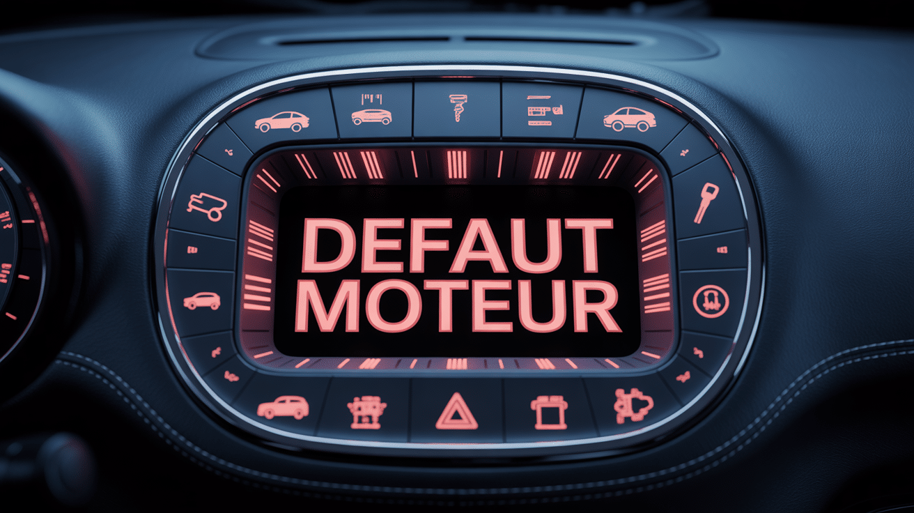 defaut moteur 3008 voyant tableau bord