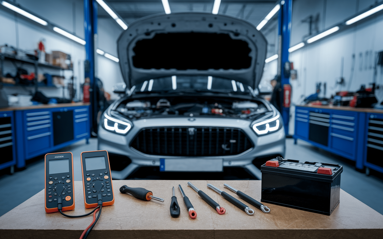 demarreur qui colle diagnostic atelier auto