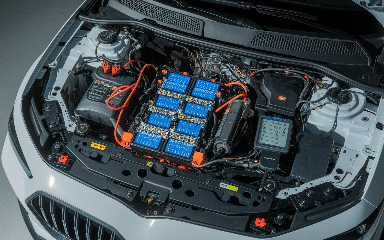 mg ehs problème batterie lithium électrique