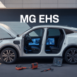 mg ehs problème moteur hybride électrique garage