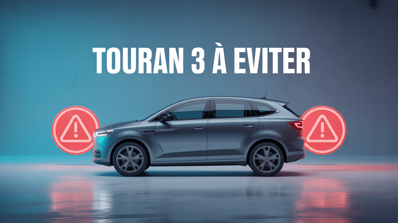 modèle touran 3 à éviter monospace alertes rouges