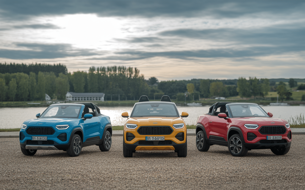 modèles voitures sans permis 4x4 style tout-terrain