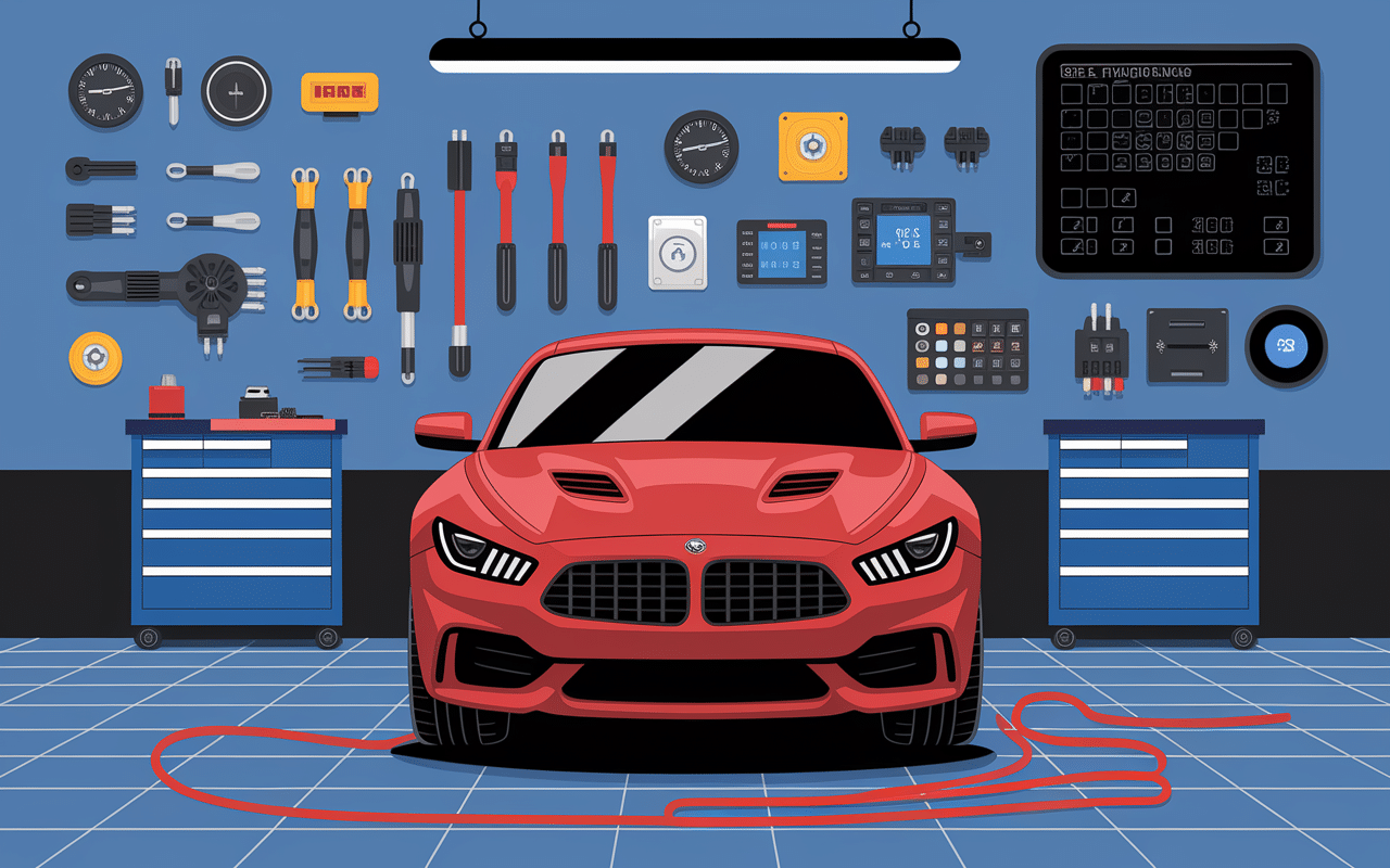 ou se trouve le boitier de centralisation 206 diagnostic outils atelier