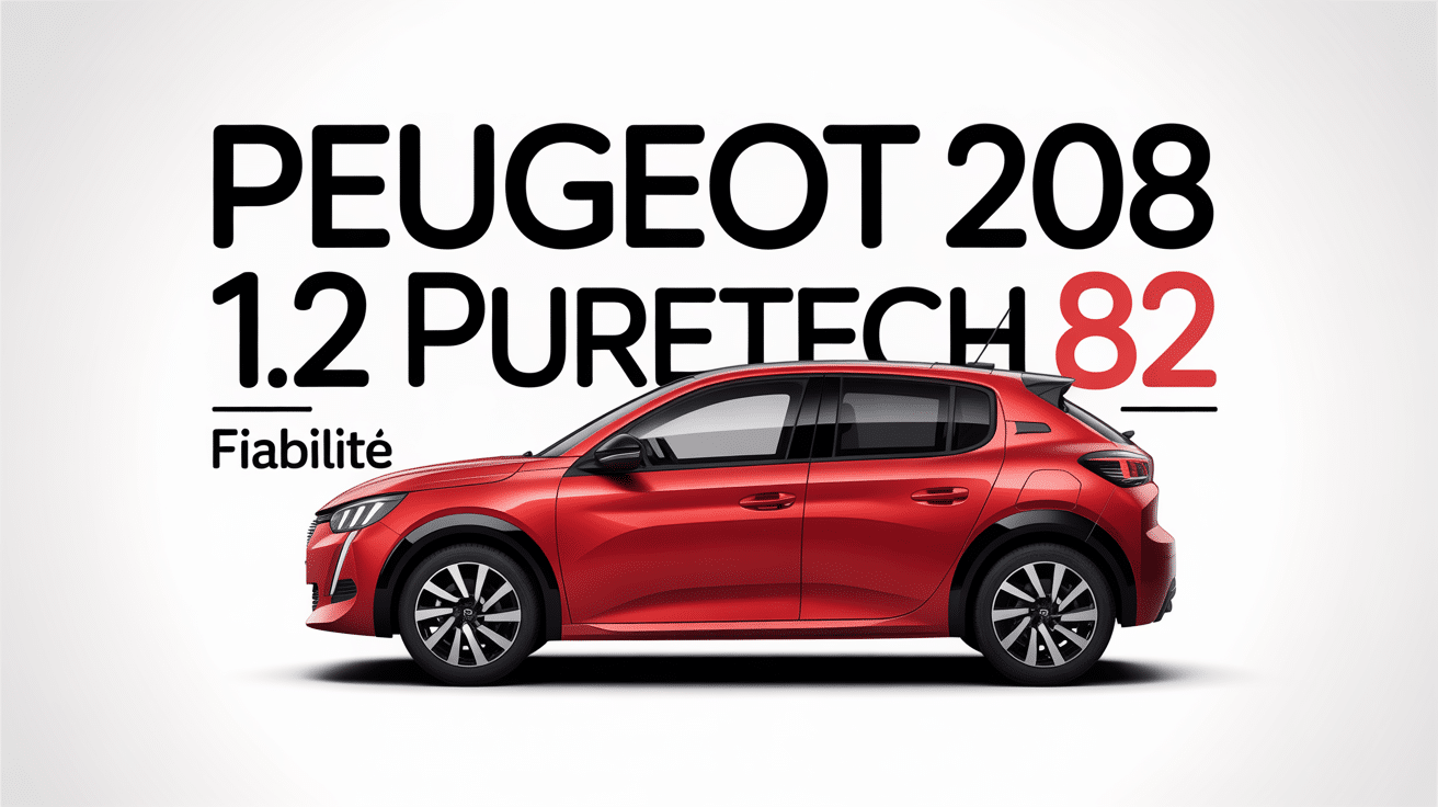 peugeot 208 1.2 puretech 82 fiabilité vue avant illustration