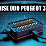 prise obd 308 sur tableau de bord Peugeot
