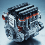 détail moteur puretech 1.2 82 en coupe