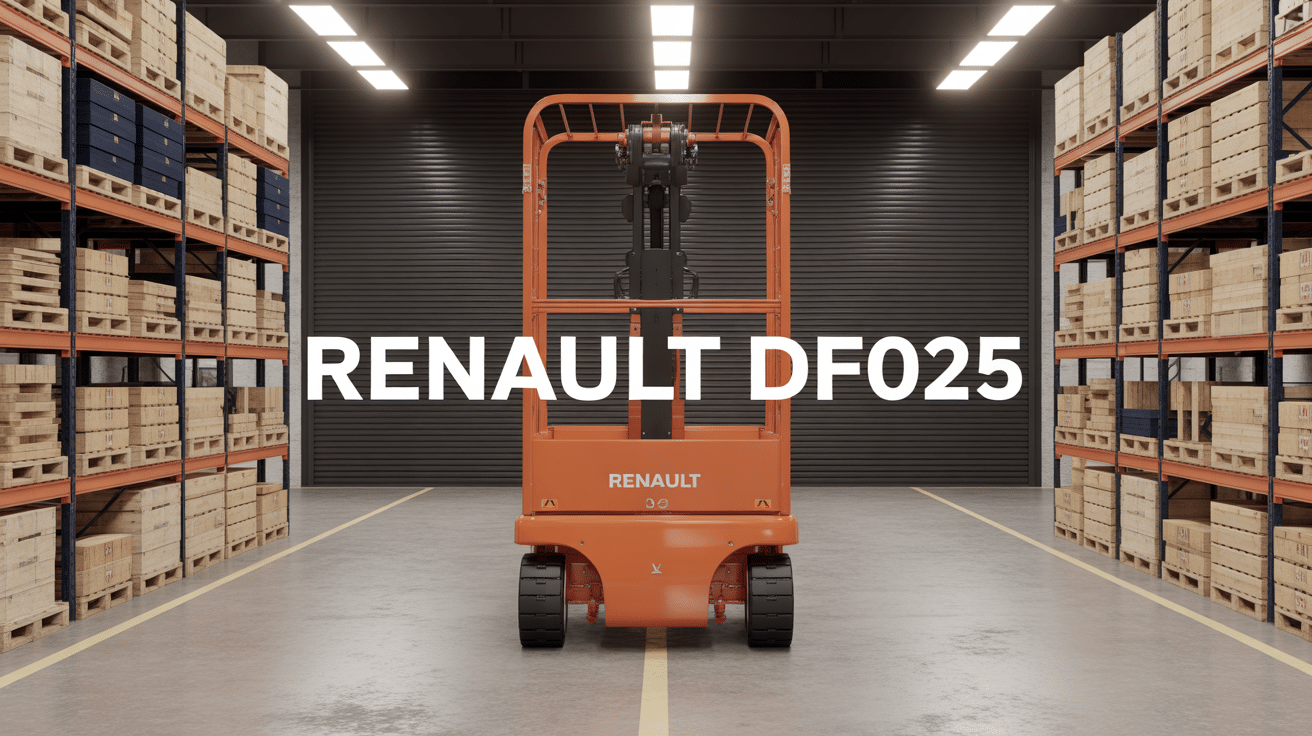 renault df025 chariot elevateur industriel vue generale