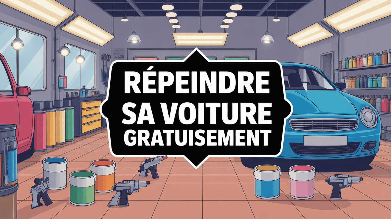 Repeindre sa voiture gratuitement, atelier peinture moderne