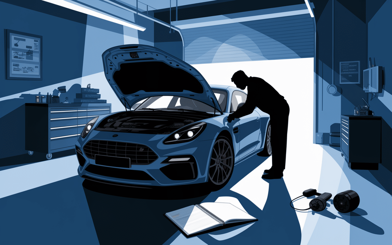 rs turbo ford escort inspection carnet entretien