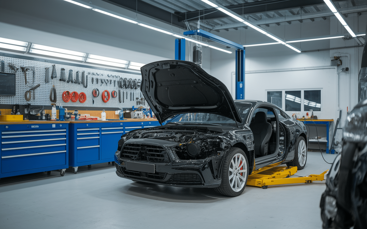 rs turbo ford escort restauration atelier pièces