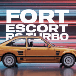 rs turbo ford escort compacte sportive avec becquet
