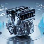 tableau de conversion cc en cv graphique moteur stylisé