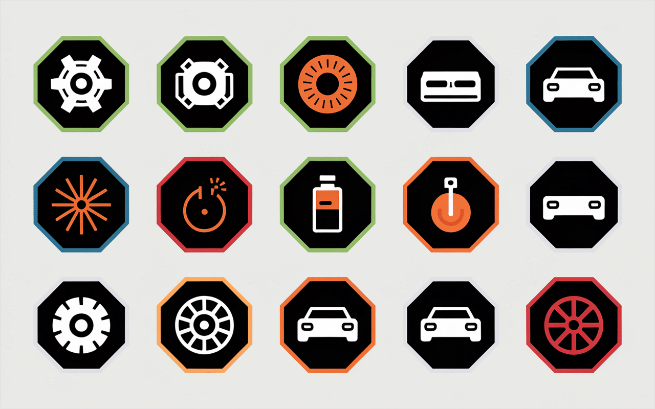 Symboles voyants Fiat 500