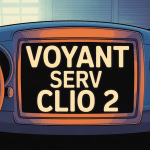 voyant serv clio 2 allumé sur tableau de bord