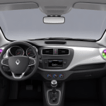 tableau de bord clio 4 avec voyants allumés