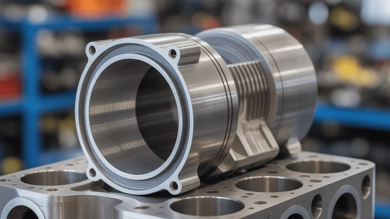 Cylindre 70 Athena AM6 vue technique aluminium