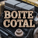 Vue moteur boite Cotal transmission électromagnétique ancienne