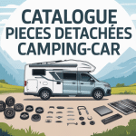 catalogue pièces détachées camping-car illustration moderne pièces autour