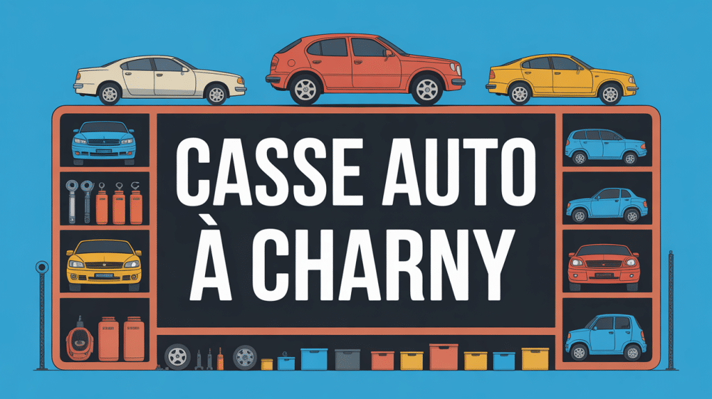 Charny casse auto vue générale