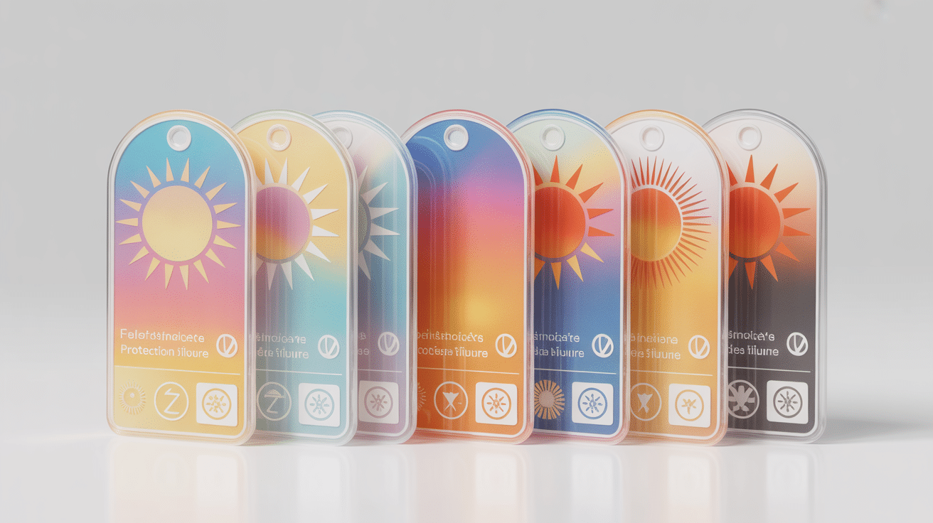 visières iridium différentes teintes comparatif