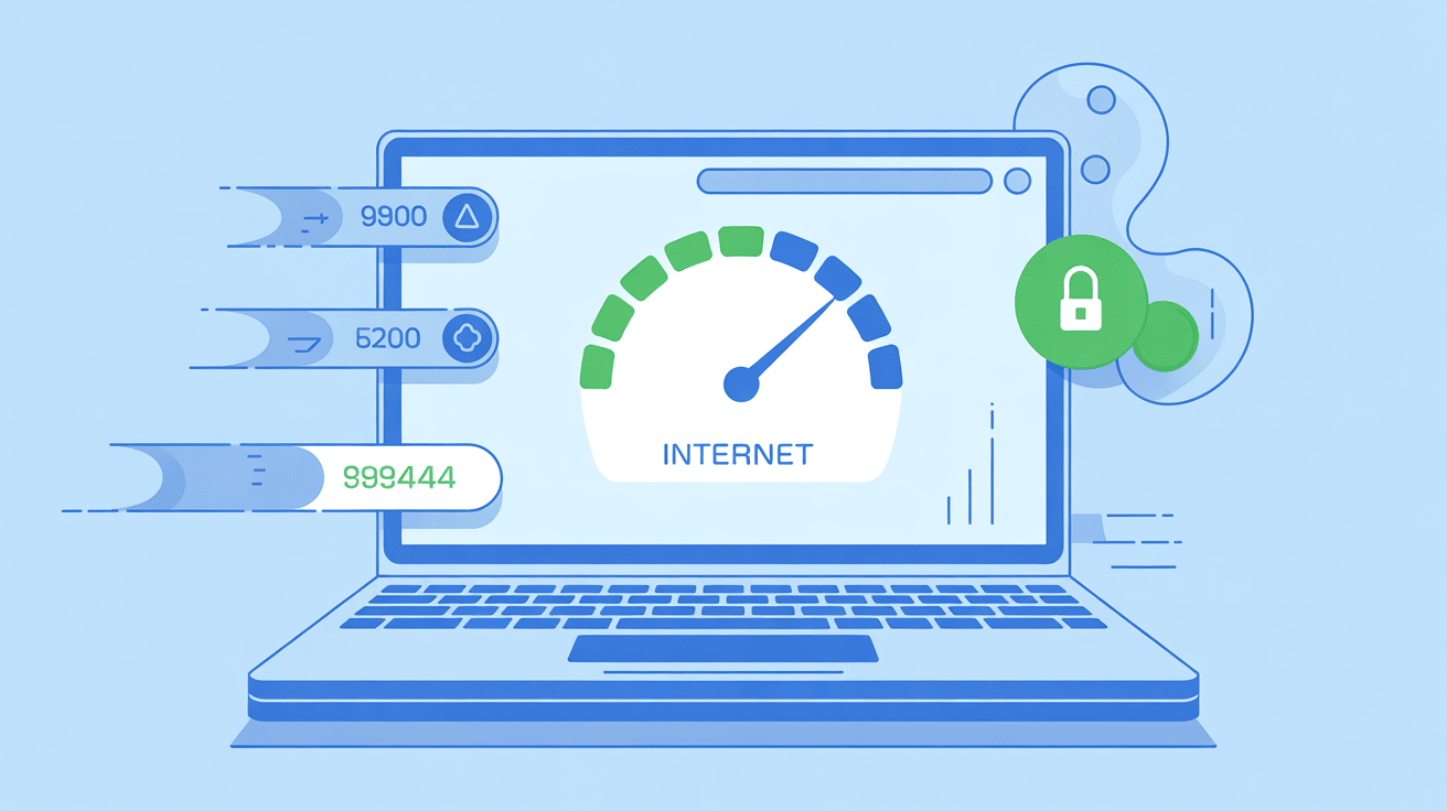 ordinateur portable f1 dns vitesse sécurité