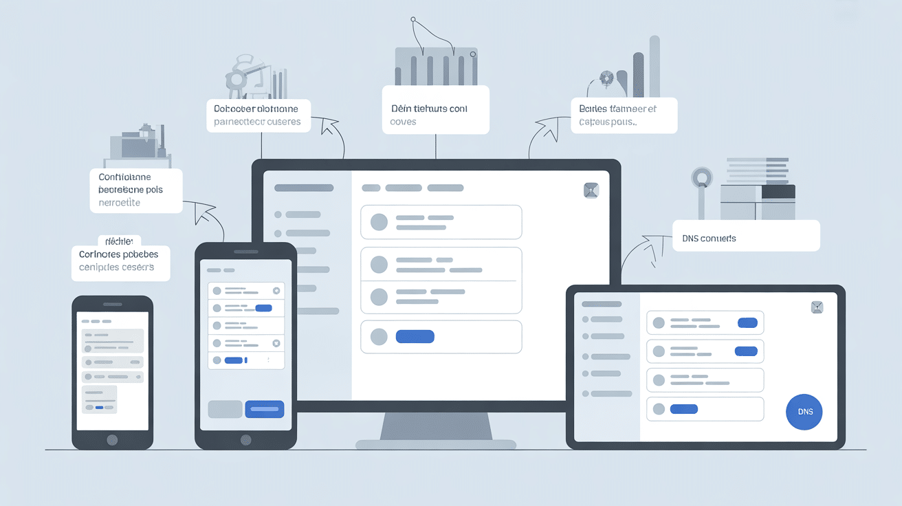 appareils configuration dns f1 dns