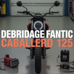 fantic caballero 125 débridage vue garage mécanique