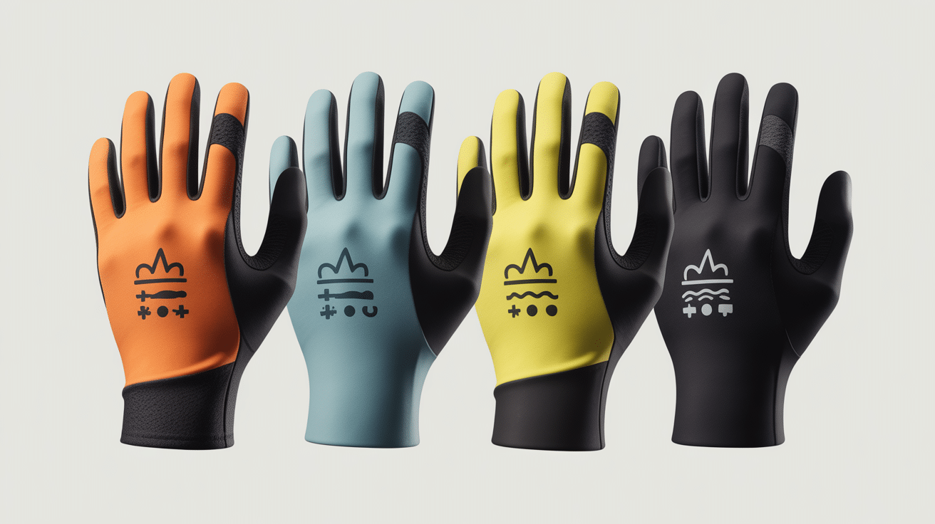 Différents types de gants velo hiver comparison
