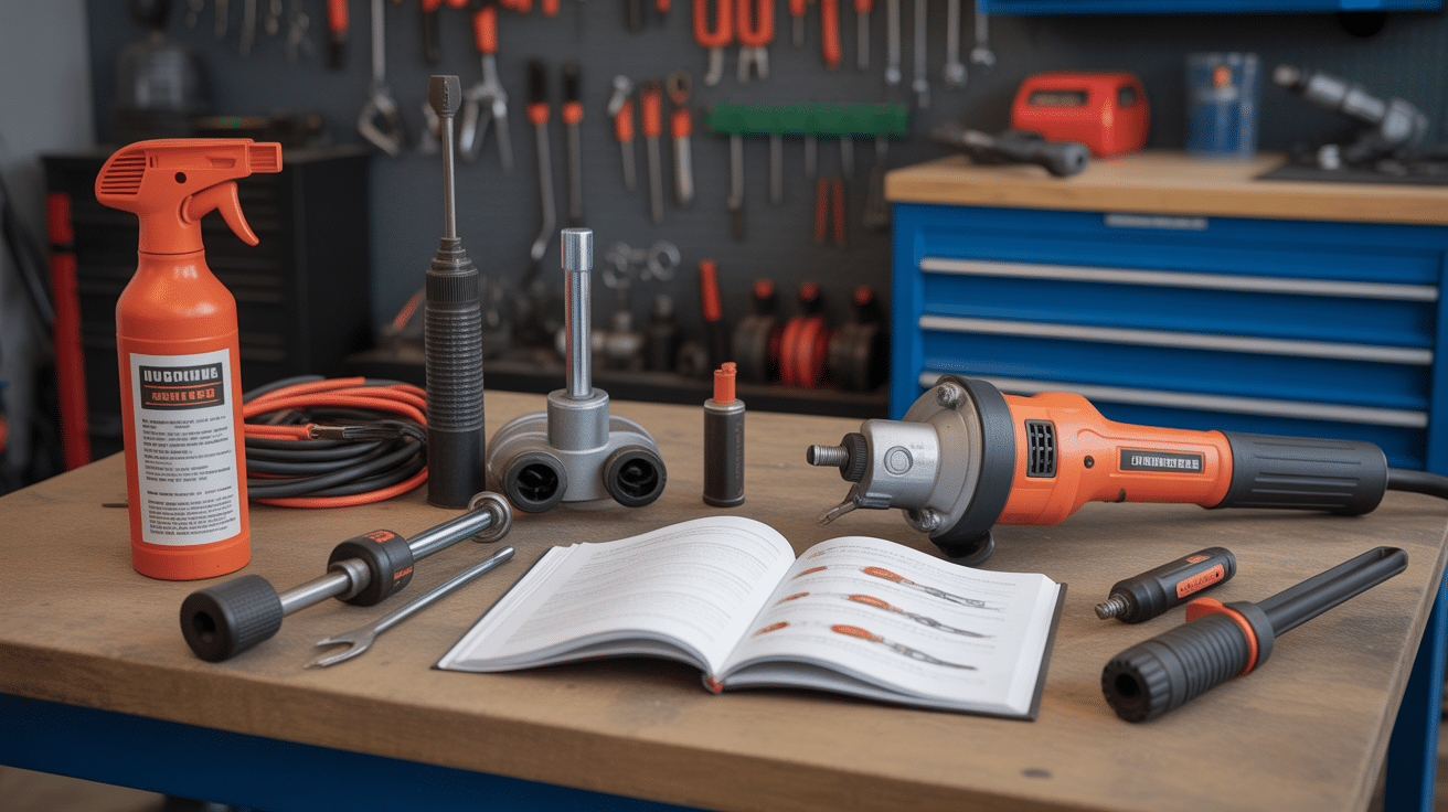 Entretien installation tirage rapide 50cc outils scooter