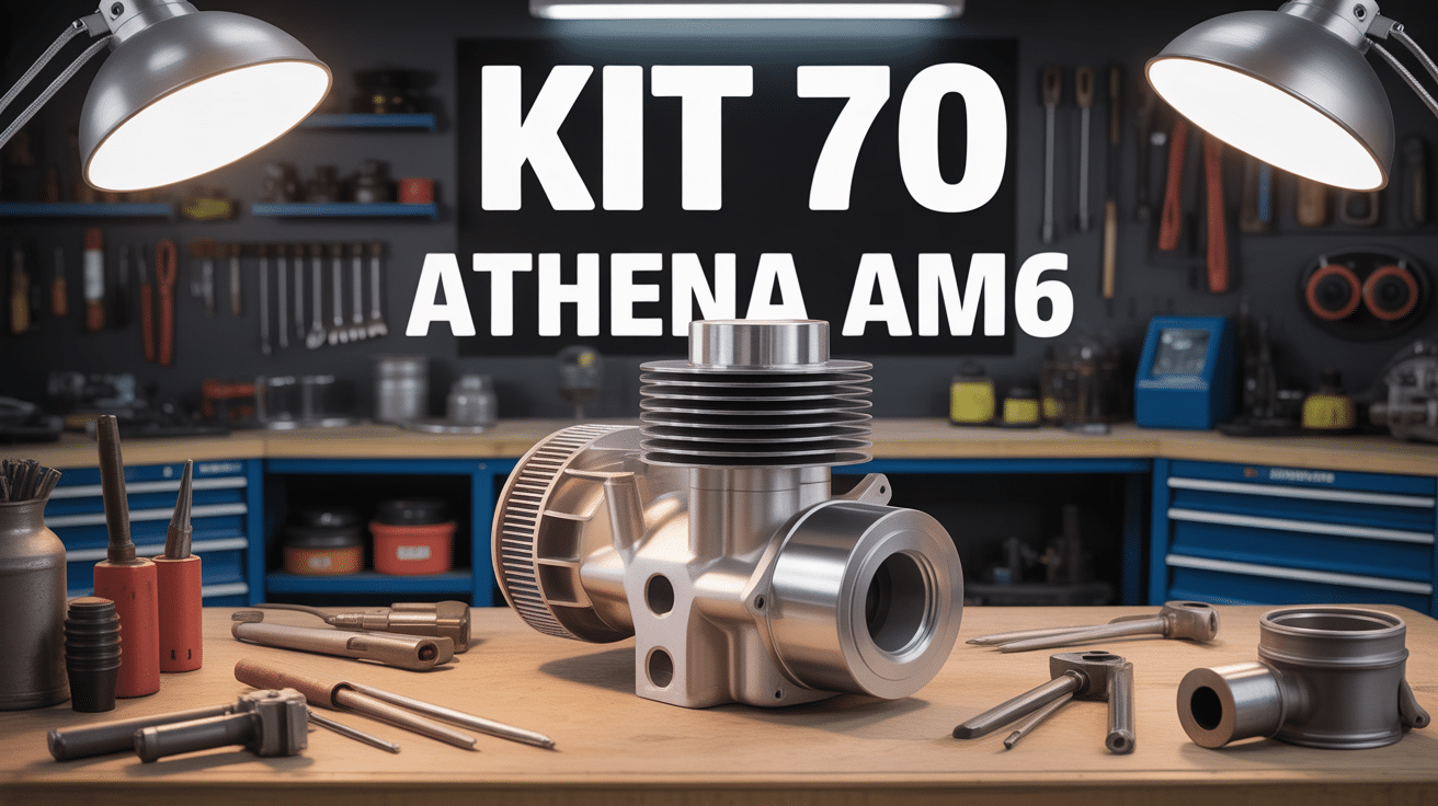 Kit 70 Athena AM6 sur établi mécanique