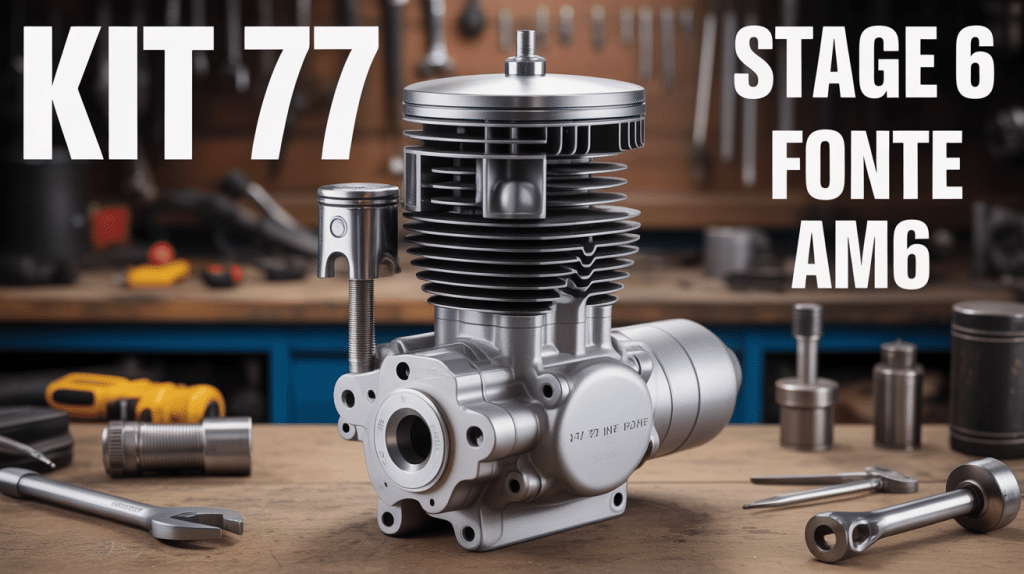 Kit 77 stage 6 fonte am6 sur établi atelier