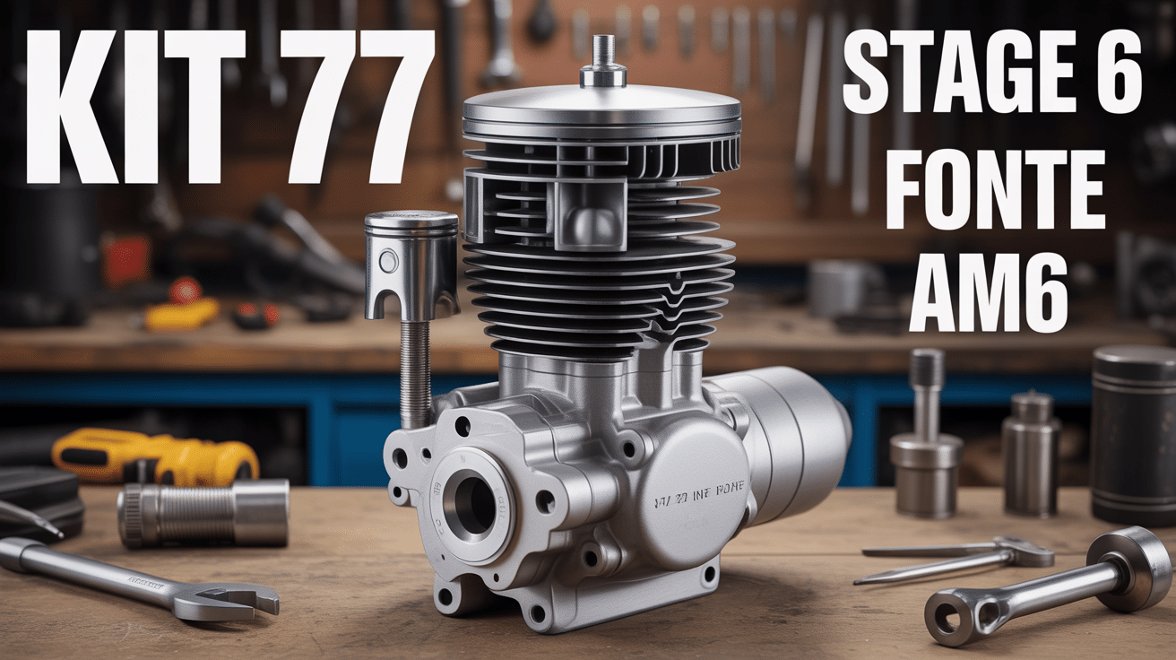 Kit 77 stage 6 fonte am6 sur établi atelier