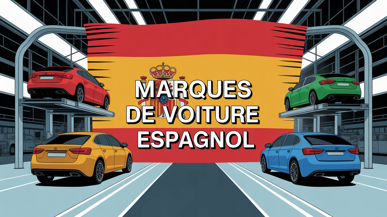 usine moderne marque de voiture espagnol panorama