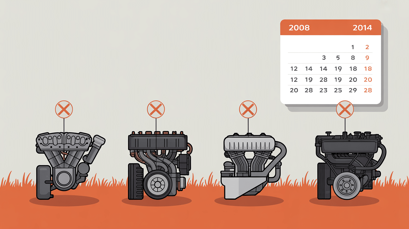 Infographie moteur tsi à éviter cylindrées années