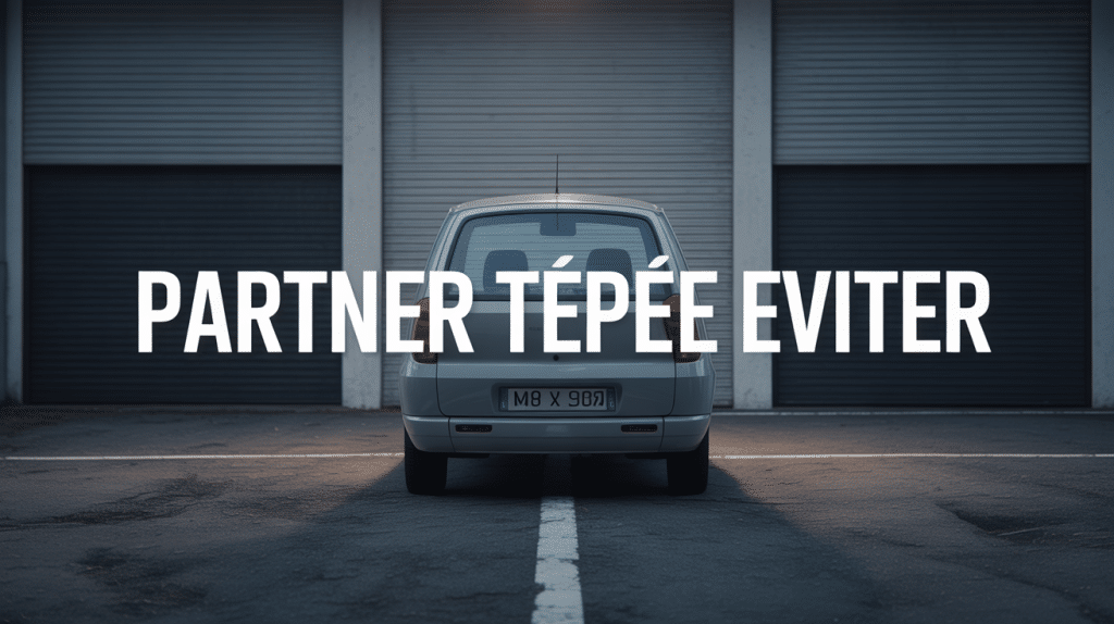peugeot partner tepee à éviter rouille rayures garage