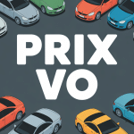 illustration parking voitures occasion prix vo