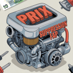 Suppression FAP tarif illustration moteur outils euros
