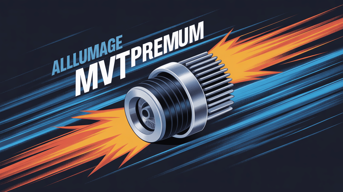 Illustration allumage mvt premium moto scooter puissance fiabilité