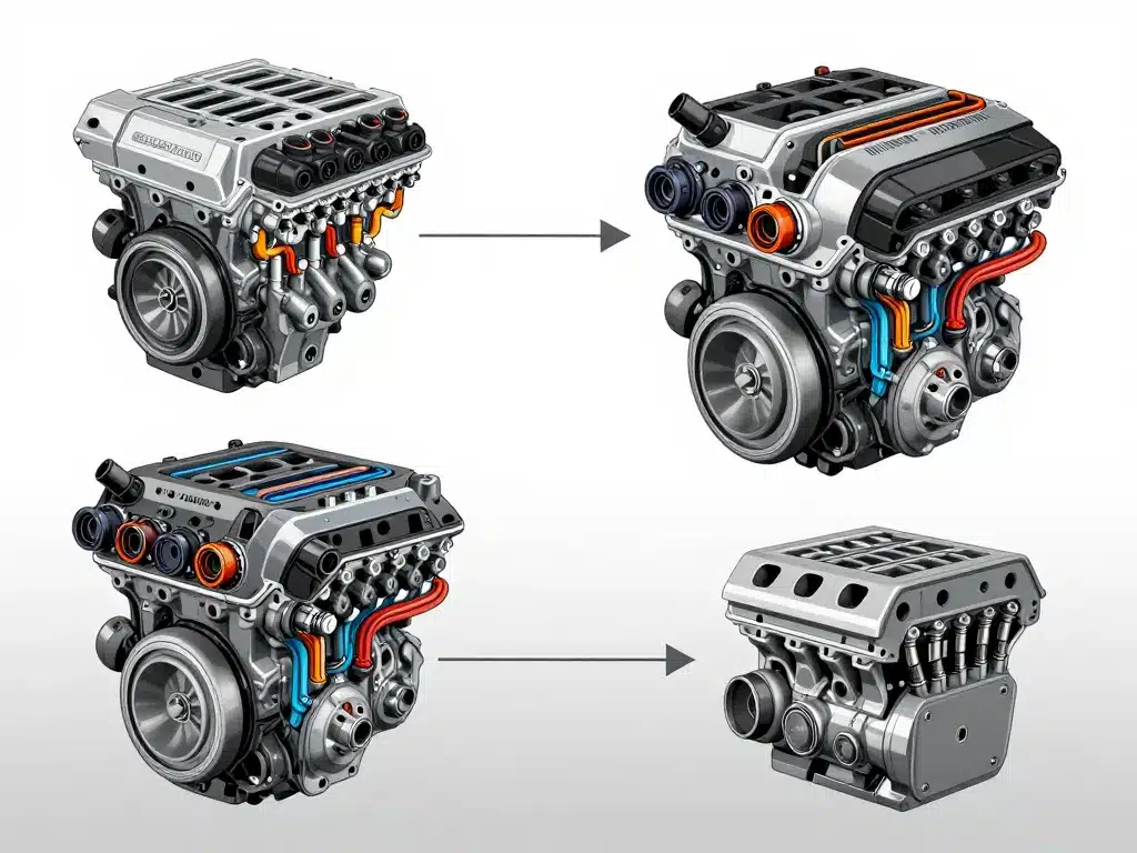 Diagramme fiabilité moteur Renault et Mercedes